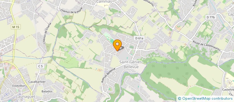 localisation de l'entreprise DRUMMOND RECRUTEMENT  SAINT-GENIES-BELLEVUE