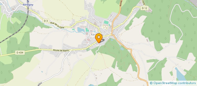 localisation de l'entreprise DRUMONT-TECHNOLOGIE-DIAMANT à XERTIGNY