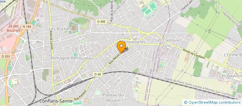 localisation de l'entreprise DRUMS AND DIXIE  CONFLANS-SAINTE-HONORINE