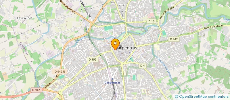 localisation de l'entreprise DRUMS WORLD  CARPENTRAS