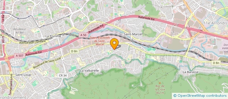 localisation de l'entreprise DRUMWORKS à MARSEILLE