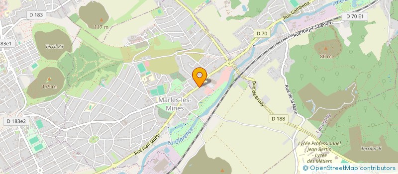 localisation de l'entreprise DRUON VERONIQUE ET BODART GEOFFREY  MARLES LES MINES