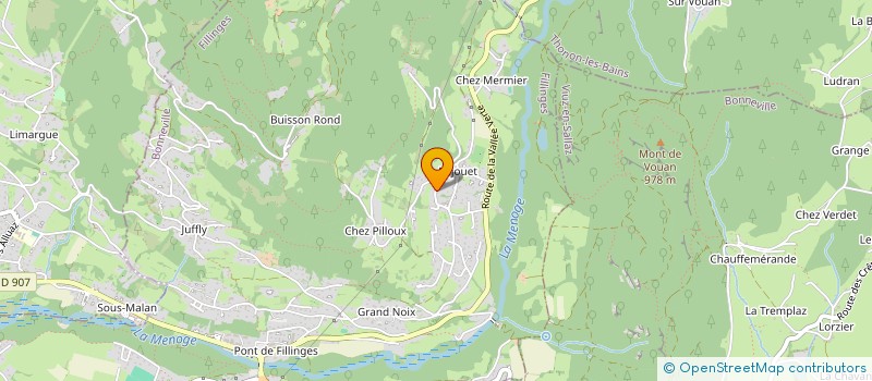 localisation de l'entreprise DRX MOTOR'S  FILLINGES