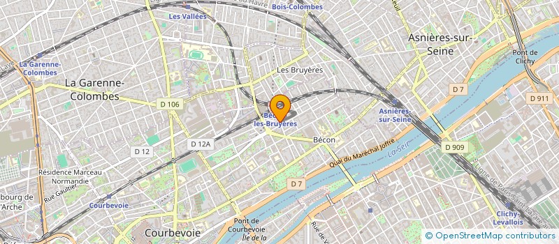 localisation de l'entreprise DRY CLEANER GROUP à COURBEVOIE