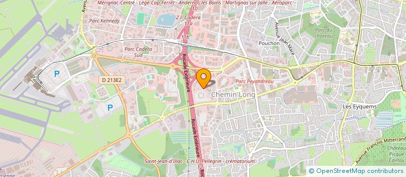 localisation de l'entreprise DRY SEAHORSE  MERIGNAC