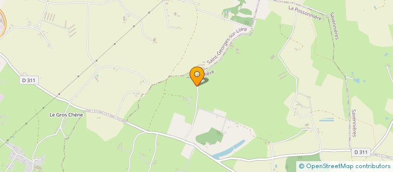 localisation de l'entreprise DRYADE  LA POSSONNIERE