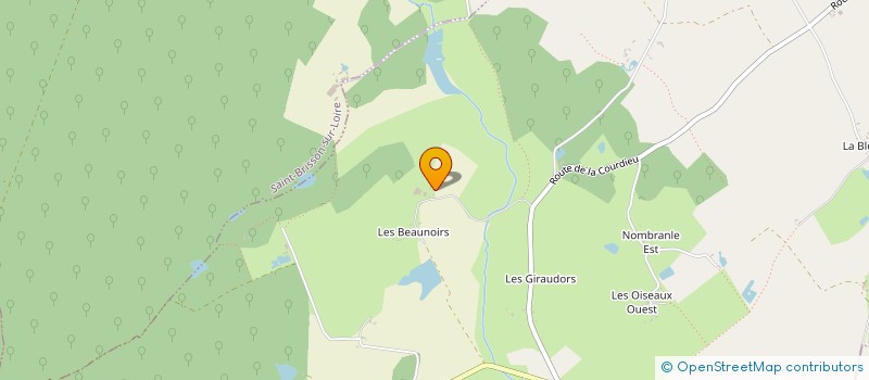 localisation de l'entreprise DRYADES à SAINT-FIRMIN-SUR-LOIRE