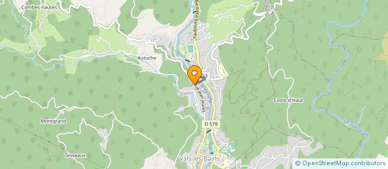 localisation de l'entreprise DRYADES SARL à VALLEES-D'ANTRAIGUES-ASPERJOC