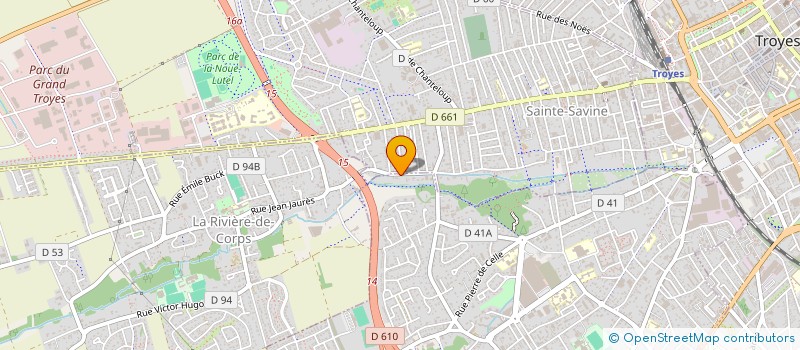 localisation de l'entreprise DRYATES INVESTISSEMENT à SOISSONS