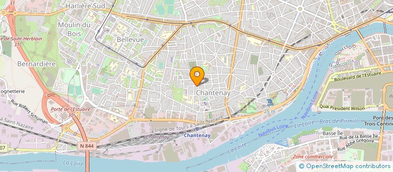localisation de l'entreprise DRYLOG  NANTES