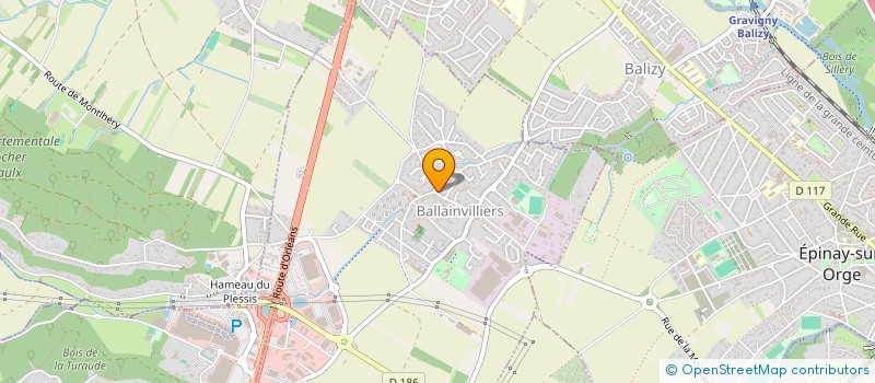 localisation de l'entreprise DRYM-RH à BALLAINVILLIERS