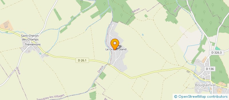 localisation de l'entreprise DRYS CONSEIL à BOUGLAINVAL