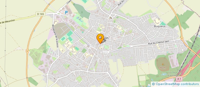 localisation de l'entreprise DRYSSENS  CARVIN