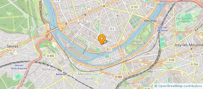 localisation de l'entreprise DRYTONG à BOULOGNE-BILLANCOURT
