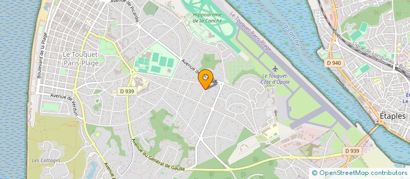 localisation de l'entreprise DS 23 à LE TOUQUET-PARIS-PLAGE