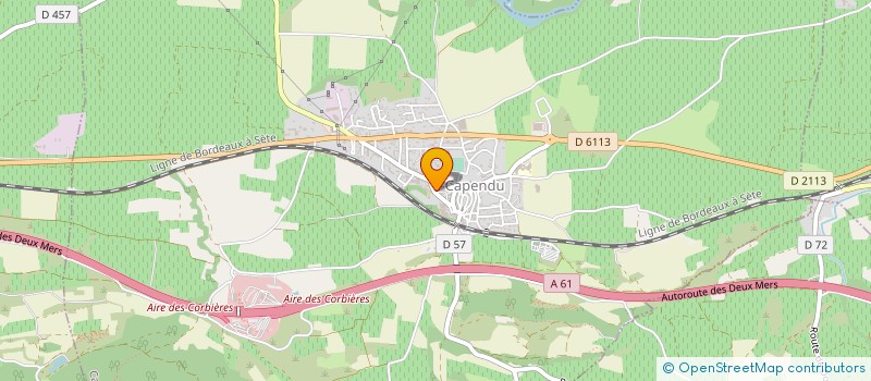 localisation de l'entreprise DS  CAPENDU