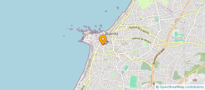 localisation de l'entreprise DS  BIARRITZ