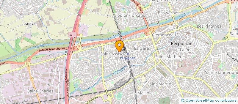 localisation de l'entreprise DS 55 à PERPIGNAN