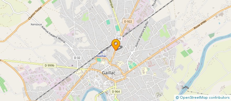 localisation de l'entreprise DS 58 à GAILLAC