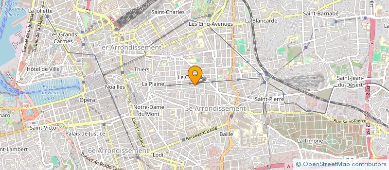 localisation de l'entreprise DS à MARSEILLE
