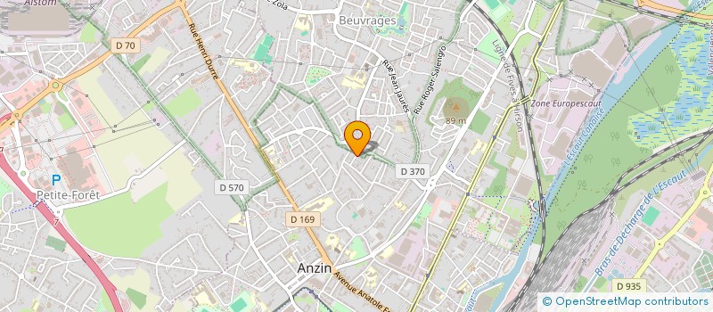 localisation de l'entreprise DS  ANZIN