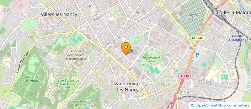 localisation de l'entreprise DS ACCESS à VANDŒUVRE-LES-NANCY