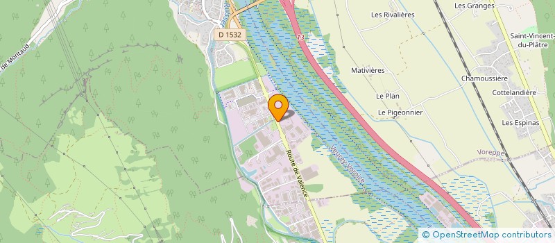 localisation de l'entreprise DS / ALS  VEUREY-VOROIZE