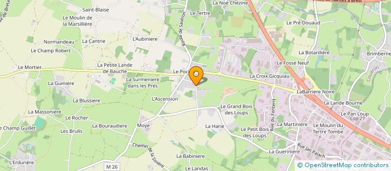 localisation de l'entreprise DS AUDIT à COUERON