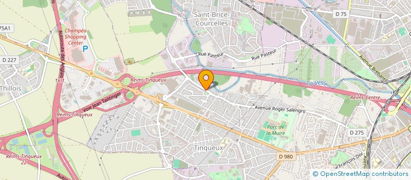 localisation de l'entreprise DS AUTO 51  TINQUEUX