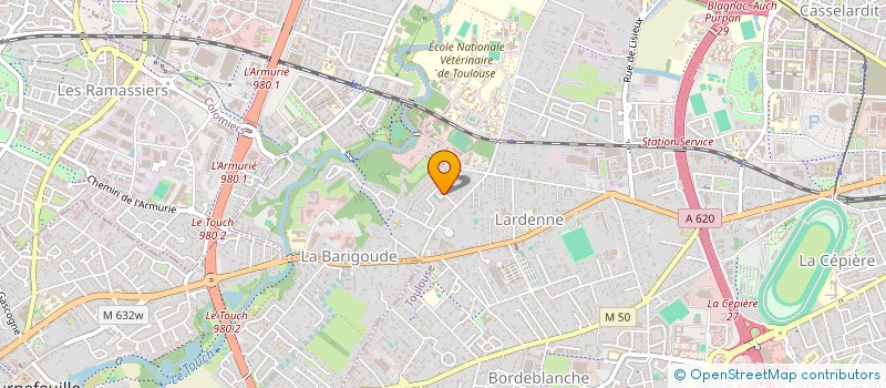 localisation de l'entreprise DS BAT à TOULOUSE