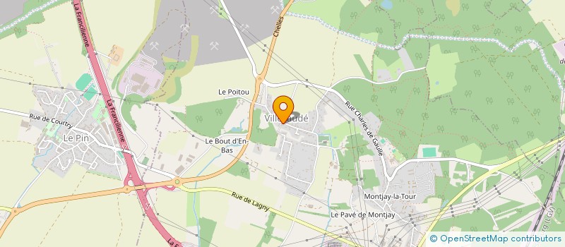 localisation de l'entreprise DS.BAT à VILLEVAUDE