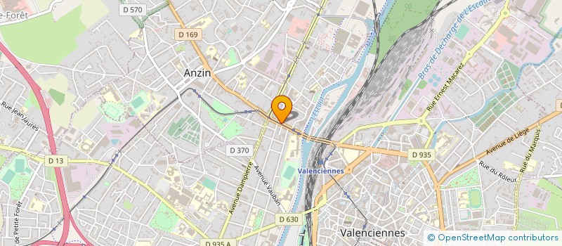 localisation de l'entreprise DS BATIMENT à VALENCIENNES