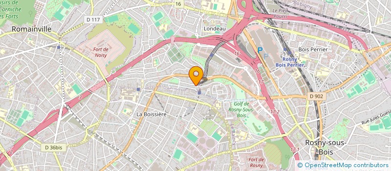 localisation de l'entreprise DS BATIMENT à NOISY-LE-SEC