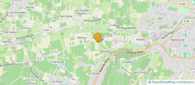 localisation de l'entreprise DS BATIMENT à GLEIZE