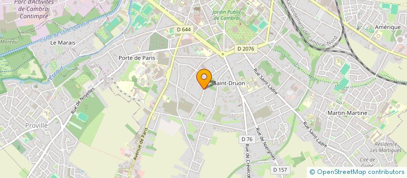 localisation de l'entreprise DS BATIMENT  CAMBRAI