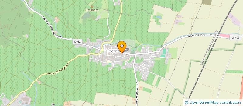 localisation de l'entreprise DS BERGHEIM  BERGHEIM