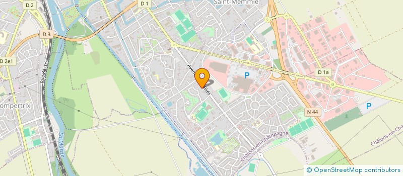 localisation de l'entreprise DS BIS  CHALONS-EN-CHAMPAGNE