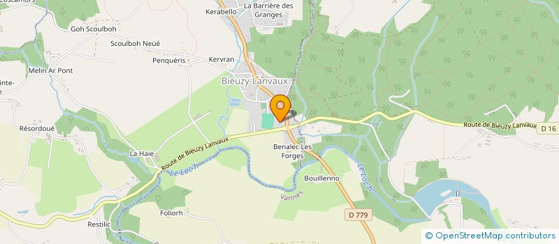 localisation de l'entreprise DS CARRELAGE à PLUVIGNER