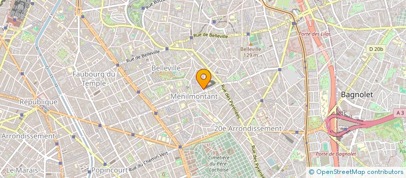 localisation de l'entreprise DS CARS  PARIS