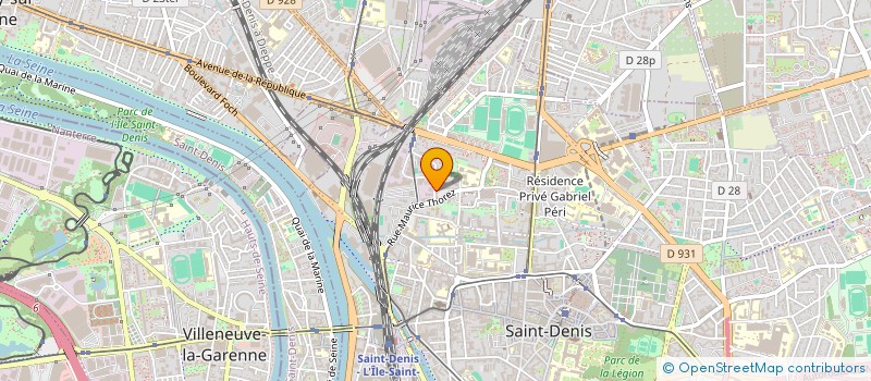 localisation de l'entreprise DS CARS  SAINT-DENIS