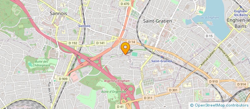 localisation de l'entreprise DS CLEAN PRO  SAINT-GRATIEN