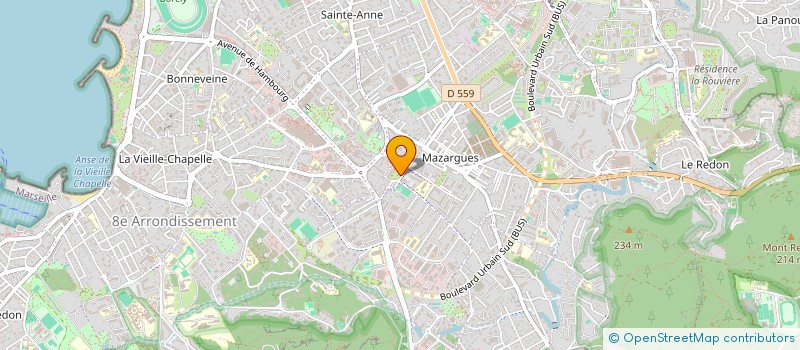 localisation de l'entreprise DS CLUB  MARSEILLE