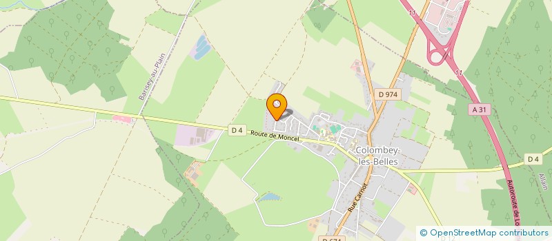 localisation de l'entreprise DS COACHING à COLOMBEY-LES-BELLES
