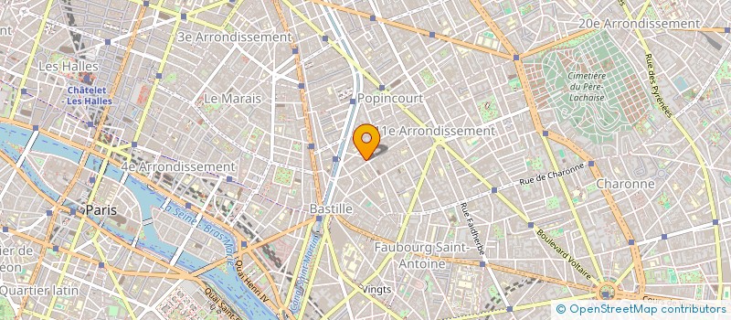 localisation de l'entreprise DS COMM  PARIS