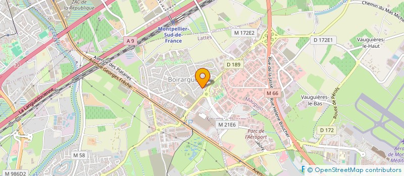 localisation de l'entreprise DS CONCEPT à LATTES