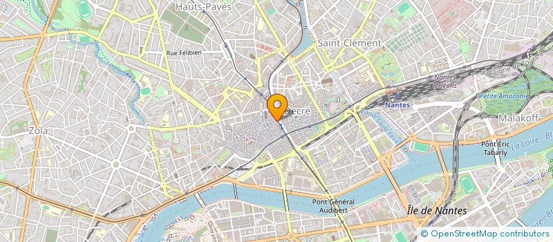 localisation de l'entreprise DS CONSEIL à NANTES
