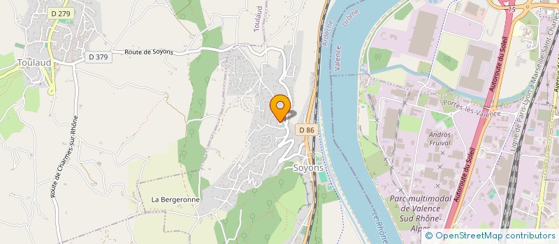 localisation de l'entreprise DS CONSEIL  SOYONS