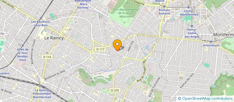 localisation de l'entreprise DS CONSEIL à CLICHY-SOUS-BOIS