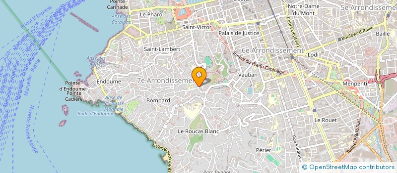 localisation de l'entreprise DS CONSEIL ET FORMATION à MARSEILLE