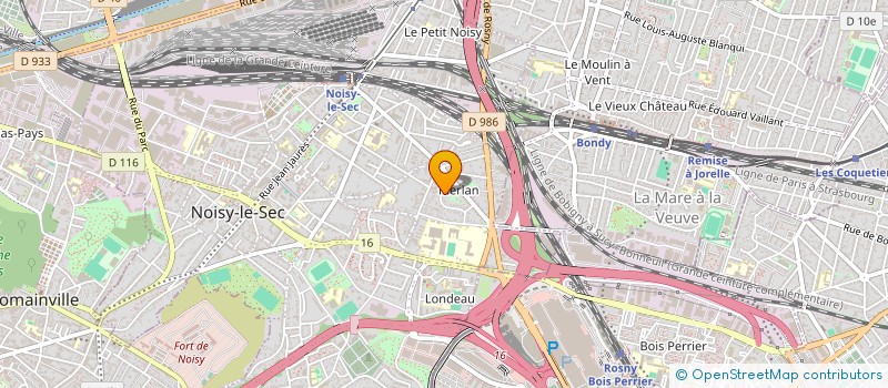 localisation de l'entreprise DS CONSULTING à NOISY-LE-SEC